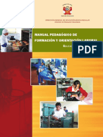 MANUAL PEDAGOGICO de Formacion y Orientacion Laboral EPT PDF