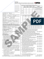 Sample: Centrifugal Fire Pump Acceptance Test Form