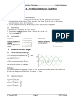 Chapitre 1 Systemes Triphases Equilibres PDF