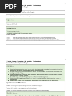 Makerspace 5e Lesson Plan