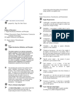 Reciprocating Engine (Cheat Sheet)