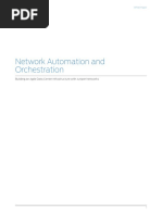 Network Automation and Orchestration: Building An Agile Data Center Infrastructure With Juniper Networks