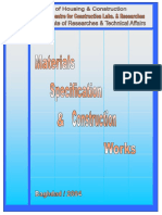 Iraqi Standard (Materials Specification & Construction Works