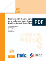 Incorporación de Valor Agregado en La Cadena de Valor de Papaya en El Pacífico Central, Costa Rica