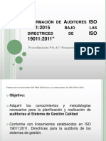 Formación de Auditores ISO 9001