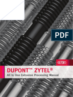 EXTRUSION - Zytel Extrusion Processing Manual PDF