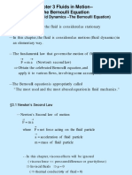 10 Fluids in Motion - The Bernoulli Equation 26 Okt, 1-2 Nov 2018