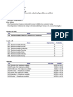 Cell Name Original Value Final Value