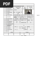 Technical Specification/Customer Input Sheet: Yes/No Yes/No