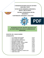 Informe de La Microcuenca de Huancaro PDF