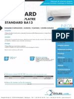 02 Plaque Standard BA13