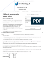 California Bearing Ratio Typical Values - CBR Testing UK - Nationwide CBR Testing Service 0333 5670 754