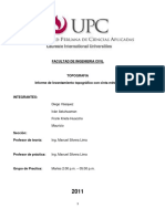 Informe Topografia