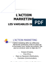 Politique de Produit Marketing Mix