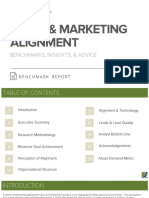 Sales & Marketing Alignment Benchmark Report PDF