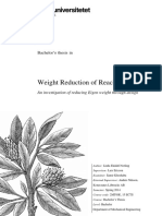 Weight Reduction of Reach Stacker (Konecrane)