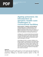 Ageing Prisoners: An Introduction To Geriatric Health-Care Challenges in Correctional Facilities