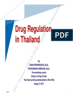 Drug Regulation in Thailand