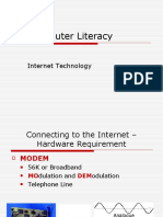 S3 Computer Literacy: Internet Technology