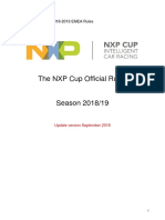 NXP CUP 2019 Rules