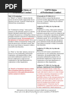 ABA Model Rules of Professional Conduct USPTO Rules of Professional Conduct