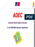 ADEC Advancet Diesel Engine Controller For BR 4000 and BR 2000 Generator Application MTU PDF