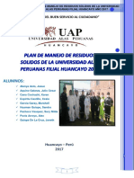 Plan de Manejo Uap