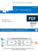 MCSM Exchange 2013 - CAS - 2 Autodiscover