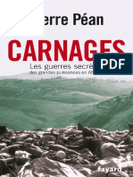 Carnages Les Guerres Secrètes Des Grands