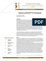 Applying MODAPTS Standards: N E W S