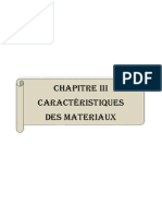 Chap3 Caractéristiques Des Matériaux