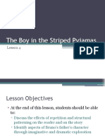 The Boy in The Striped Pyjamas: Lesson 4