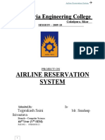 Airline Reservation Project