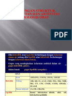 Hubungan Struktur Kelarutan Dan Aktivitas Biologis Obat