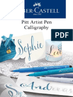 Faber Castel Pitt Pen Calligraphy