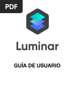 Luminar Manual Del Usuario