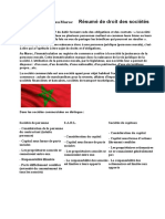 Droit Des Sociétés Au MarocRésumé de Droit Des Sociétés Au Maroc