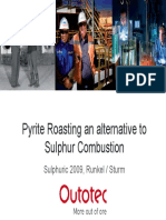 10 Runkel - Sulphuric 2009 - Pyrite Roasting - Runkel Sturm - OUTOTEC JH