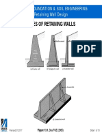 CIVE.4310 Retaining Wall Design