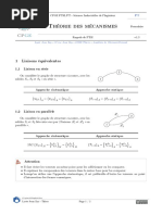 (TDM) (FO) Formulaire Theorie Des Mecanismes