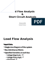 Load Flow Analysis & Short Circuit Analysis: Muhammad Bilal Assistant Professor