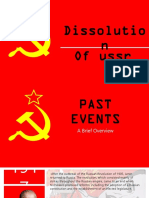 Dissolutio N of Ussr