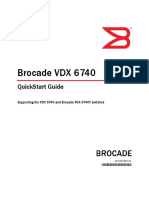 Brocade VDX 6740: Quickstart Guide