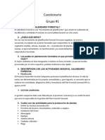 Cuestionario Desarrollo Comunitario 5to B