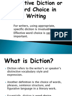 Diction