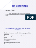 Piping Materials Selection Training