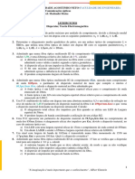 Lista de Exercicios para A Disciplina de Comunicação Óptica.