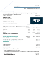 Costel Mitrofan, SA Tax Return 1