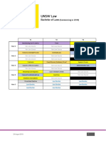 LLB Study Planner 2019 Commencing