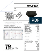 264 954 w6 2100 Spec Sheet